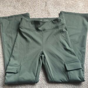 zara bootleg pant / leggings